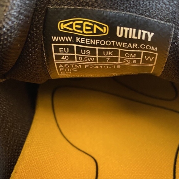 KEEN Utility Saprta XT Work Safety Shoe Women's 9.5 Wide - Picture 6 of 7